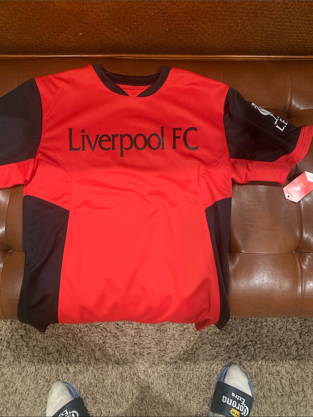 Liverpool Red and Black Shirt